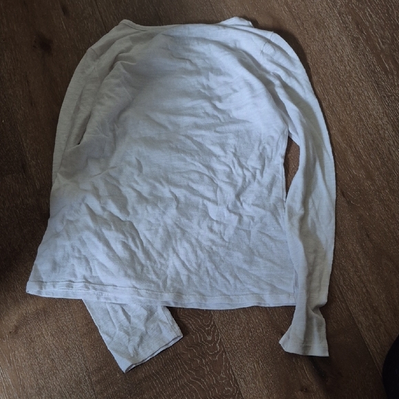 Unicorn Long Sleeve Kids Shirt - White - Picture 3 of 3